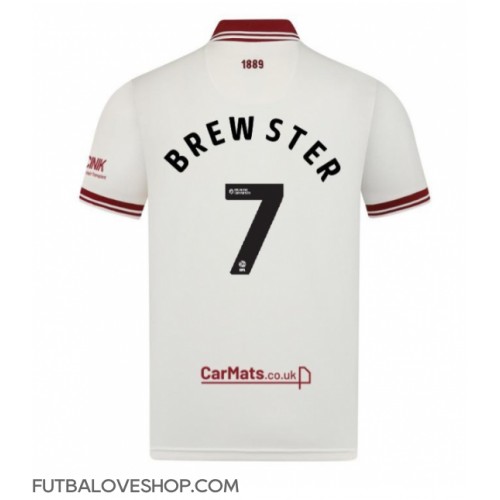 Dres Sheffield United Rhian Brewster #7 Tretina 2024-25 Krátky Rukáv